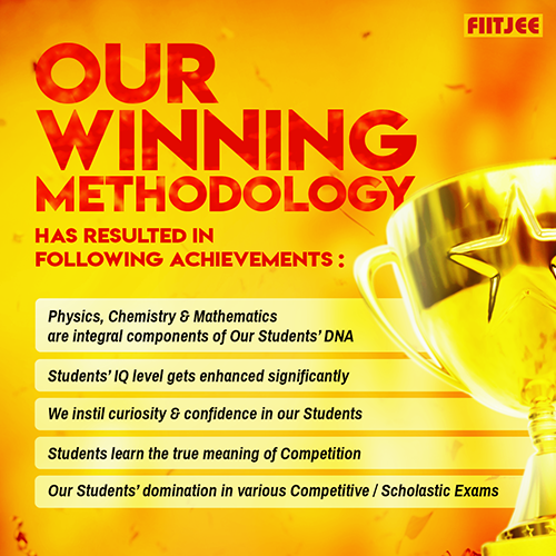 FIITJEE Bhopal winning methodology
